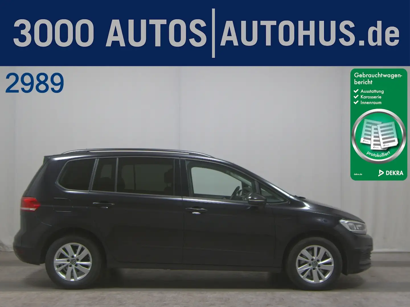 Volkswagen Touran 2.0 TDI Comf. Navi LED RFK Alcantara Noir - 1
