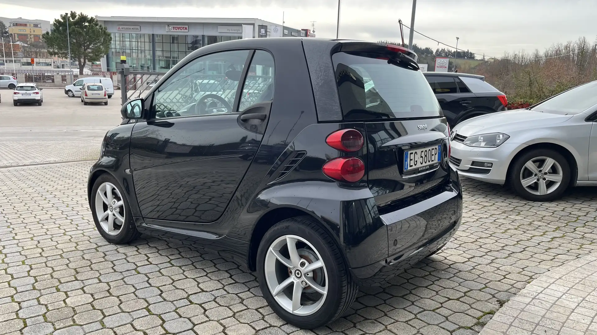 smart forTwo Fortwo 1.0 mhd Pulse 71cv FL Ok NeoPatentati Noir - 2