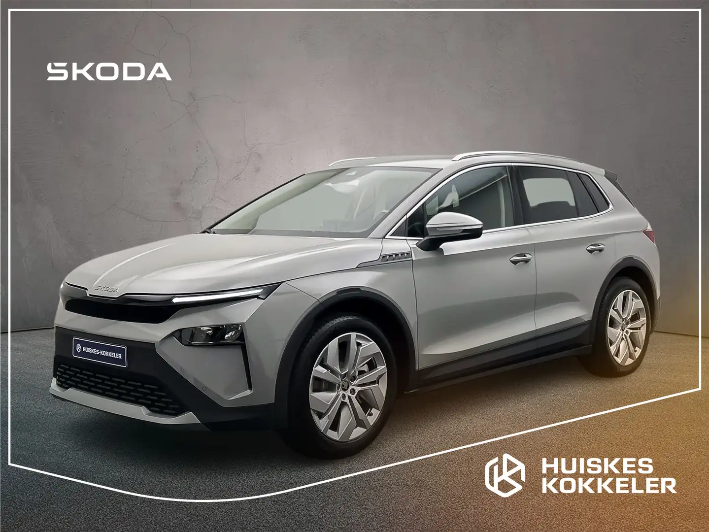Skoda Elroq Elektromotor 82 kWh 286pk Business Edition - Tour Grijs - 1