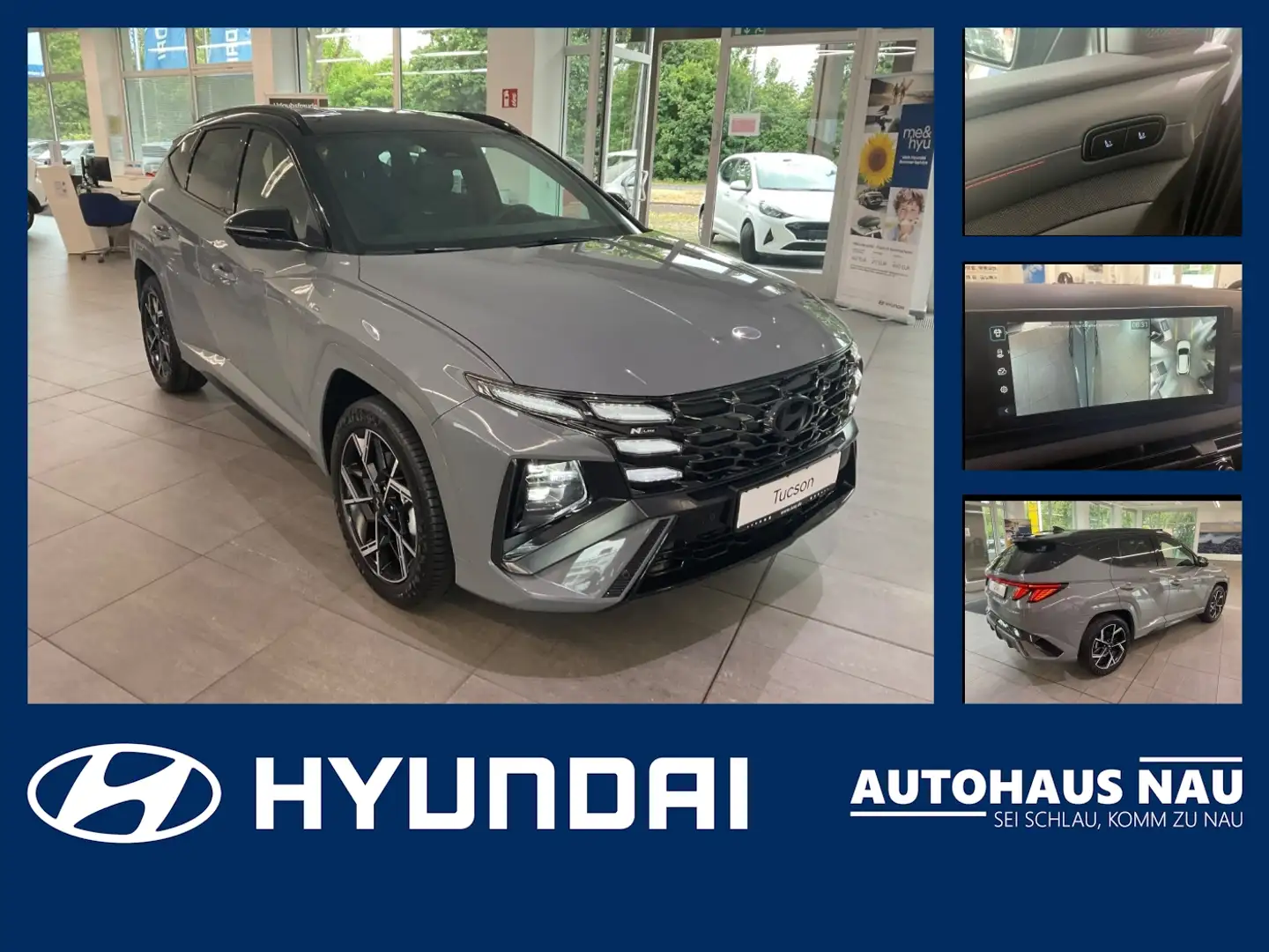 Hyundai TUCSON 1.6 Turbo N Line Sitz- und Assistenz-Paket Noir - 1