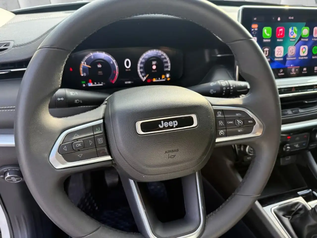 Jeep Compass 1600 MJT LIMITED 130CV CARPLAY KEYLESS CAM ITALIA, миниатюра 12