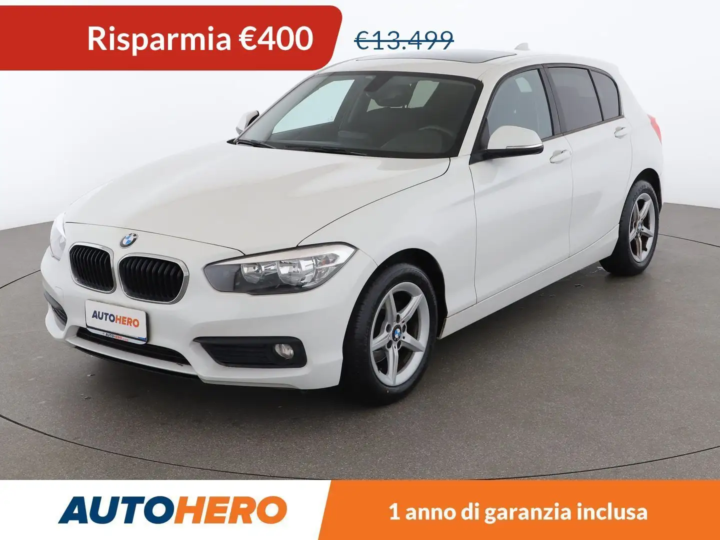 BMW 114 114d Advantage Fehér - 1