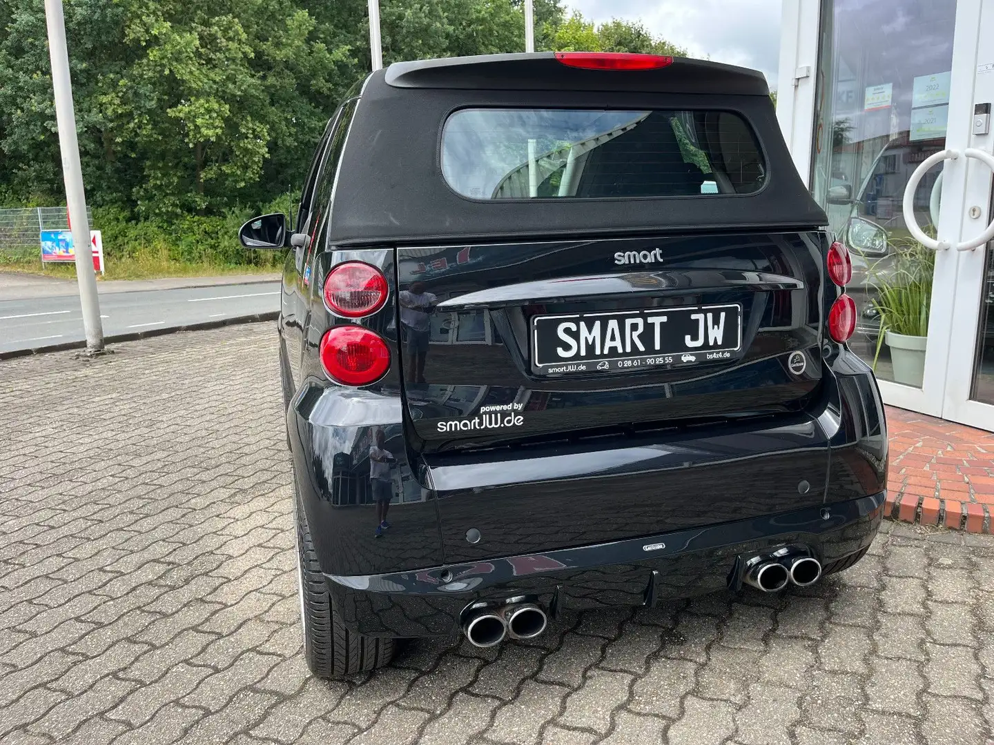 smart forTwo fortwo Carlsson Umbau + Leder + DAB + Cab Schwarz - 2