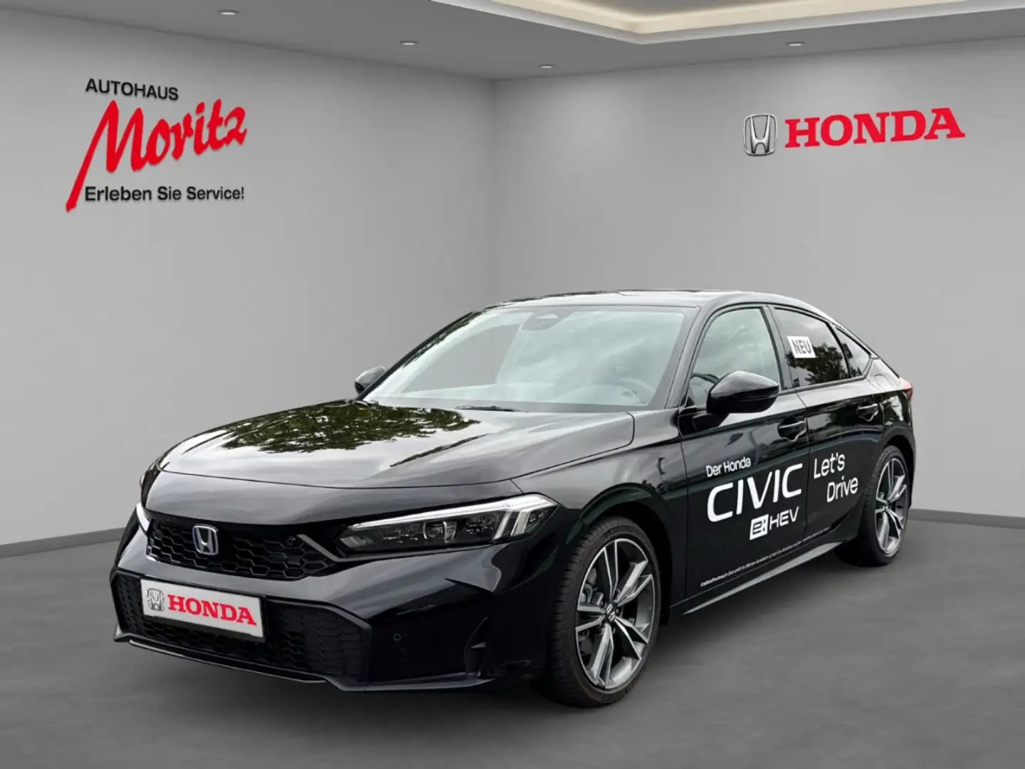 Honda Civic 2.0 e:HEV Advance MJ26 To-Wi-Assistent Rückfahrkam Schwarz - 1