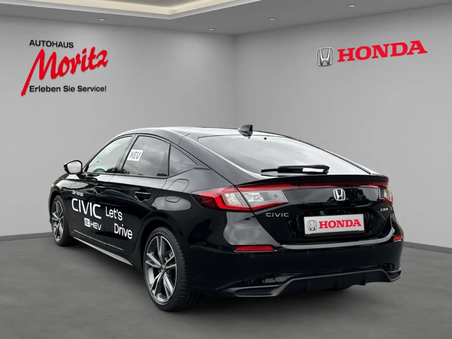 Honda Civic 2.0 e:HEV Advance MJ26 To-Wi-Assistent Rückfahrkam Schwarz - 2