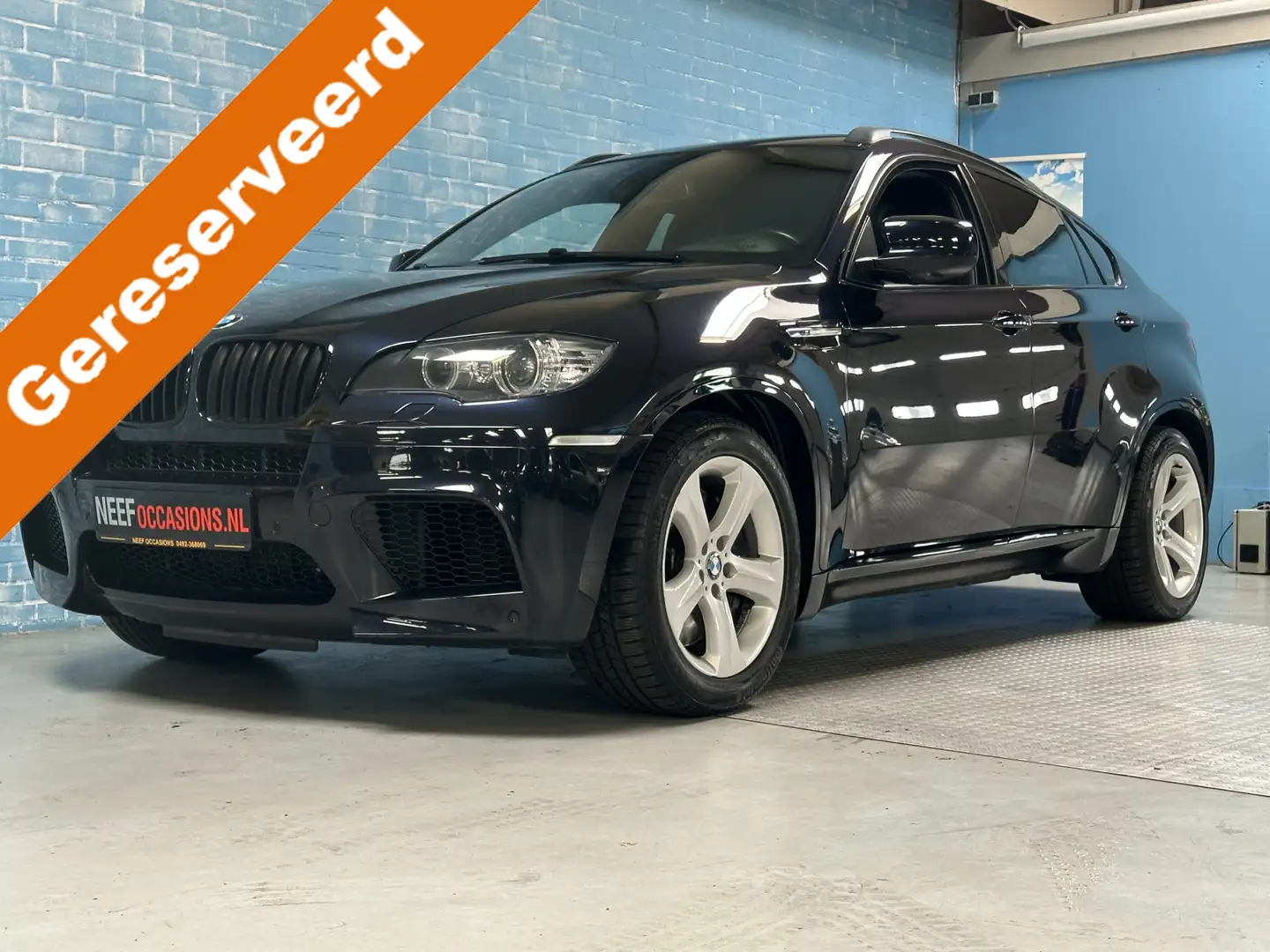 BMW X6 M 4.4i M High Executive|PANO|LEER\|MEMORY|CAMERA 360 Blue - 1