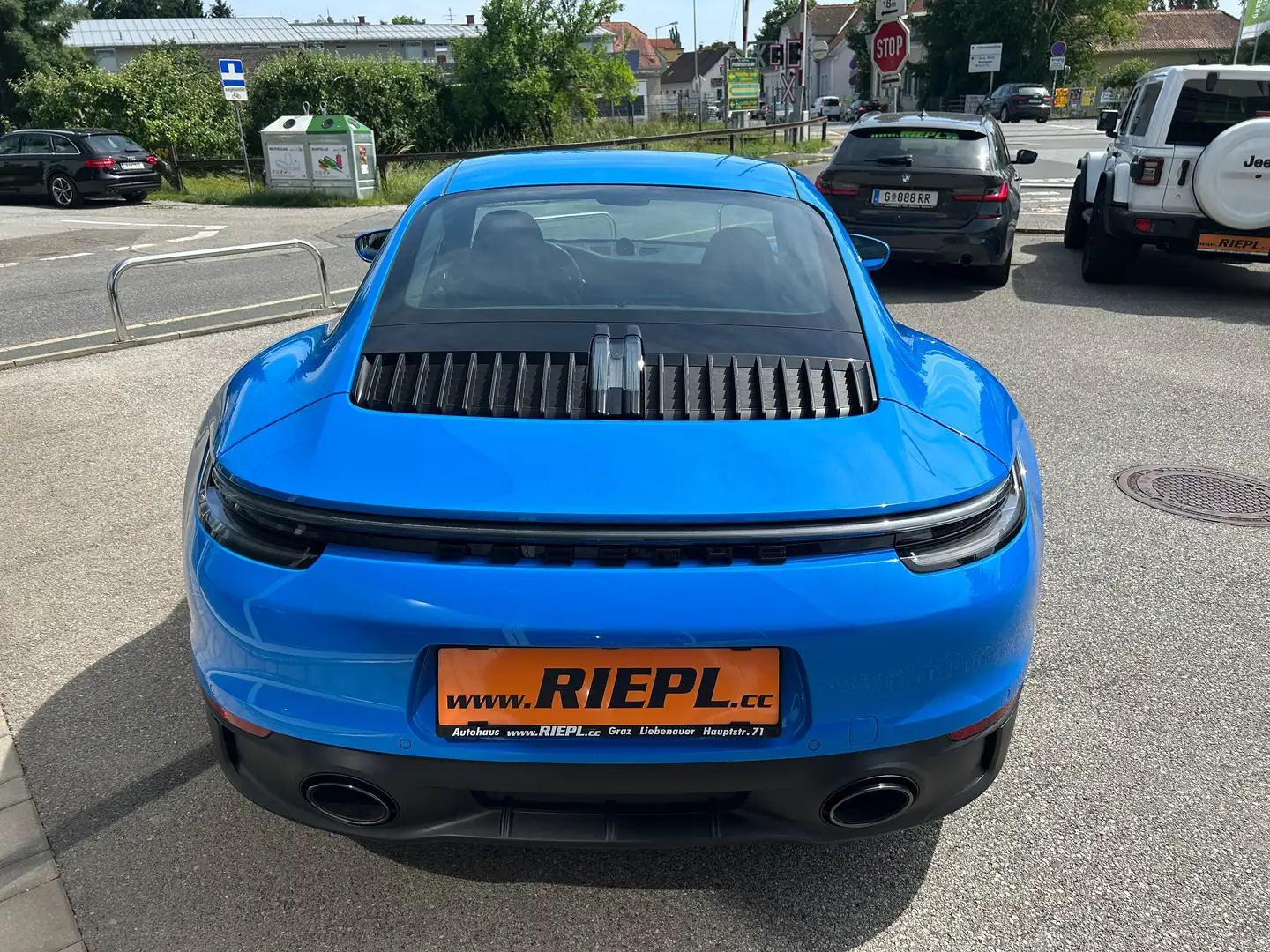 Porsche 992 Carrera GTS NUR 3.500 KM Matrix Bose Ö-Erstbes. Blauw - 2
