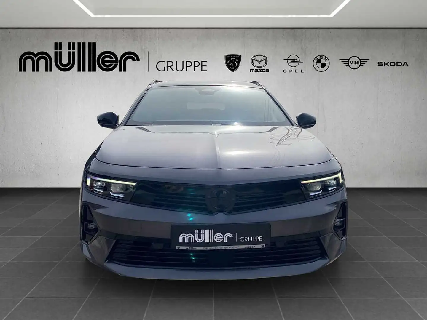 Opel Astra 1.2 Turbo GS Gris - 2