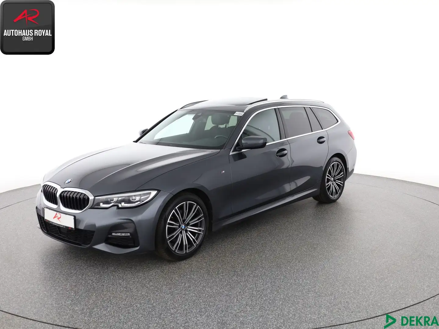BMW 320 320 d T xDrive M SPORT AMBIENTE,PANO,SPURHALTE Gris - 1