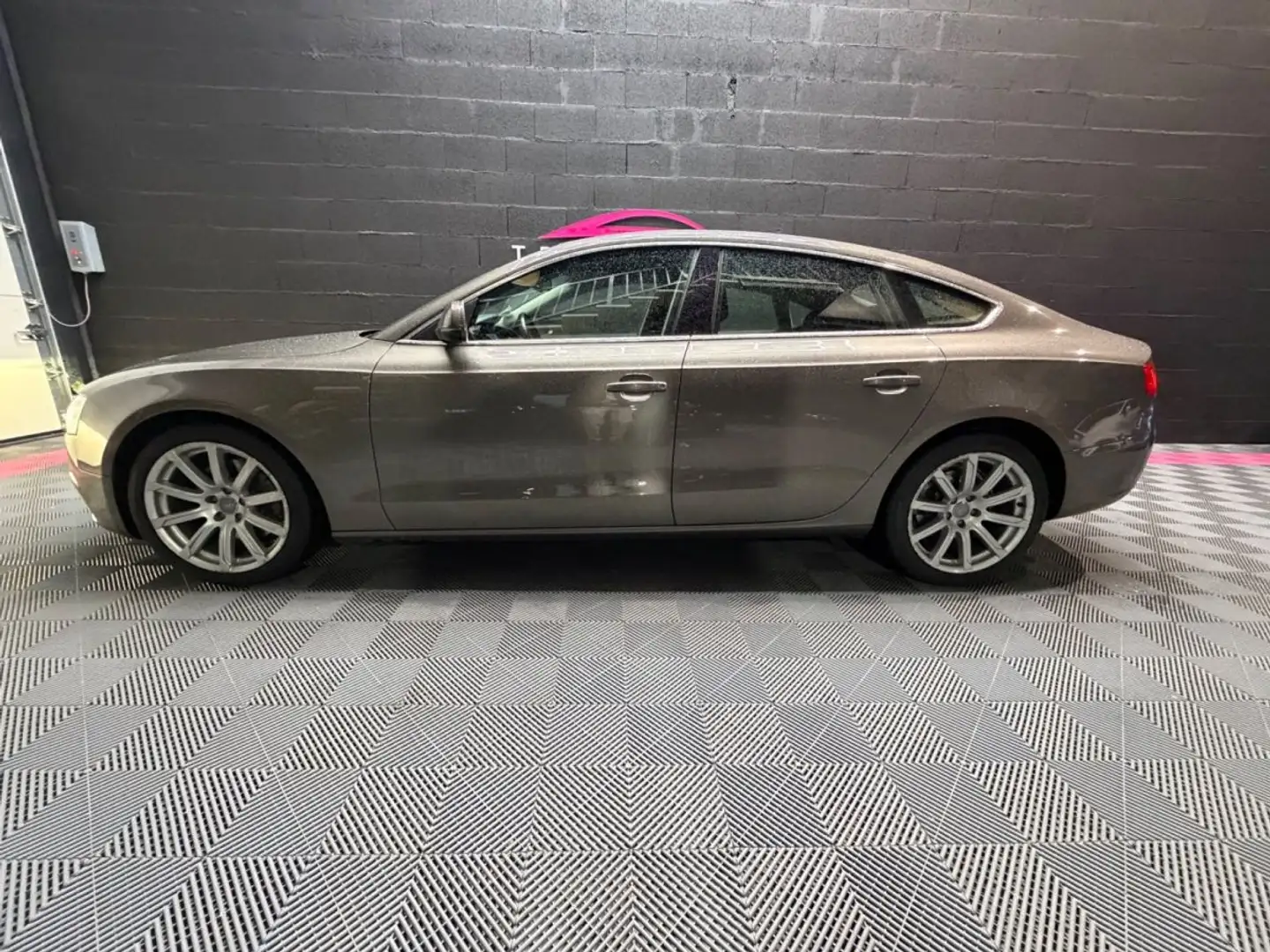 Audi A5 V6 3.0 TDI 204 Ambition Luxe Multitronic A Gris - 2