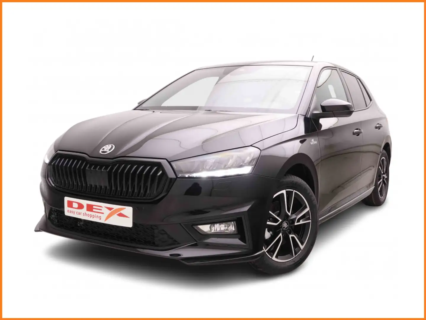 Skoda Fabia 1.0 TSi 115 DSG Monte Carlo + Comfort Plus + Park & Go + ACC Zwart - 1