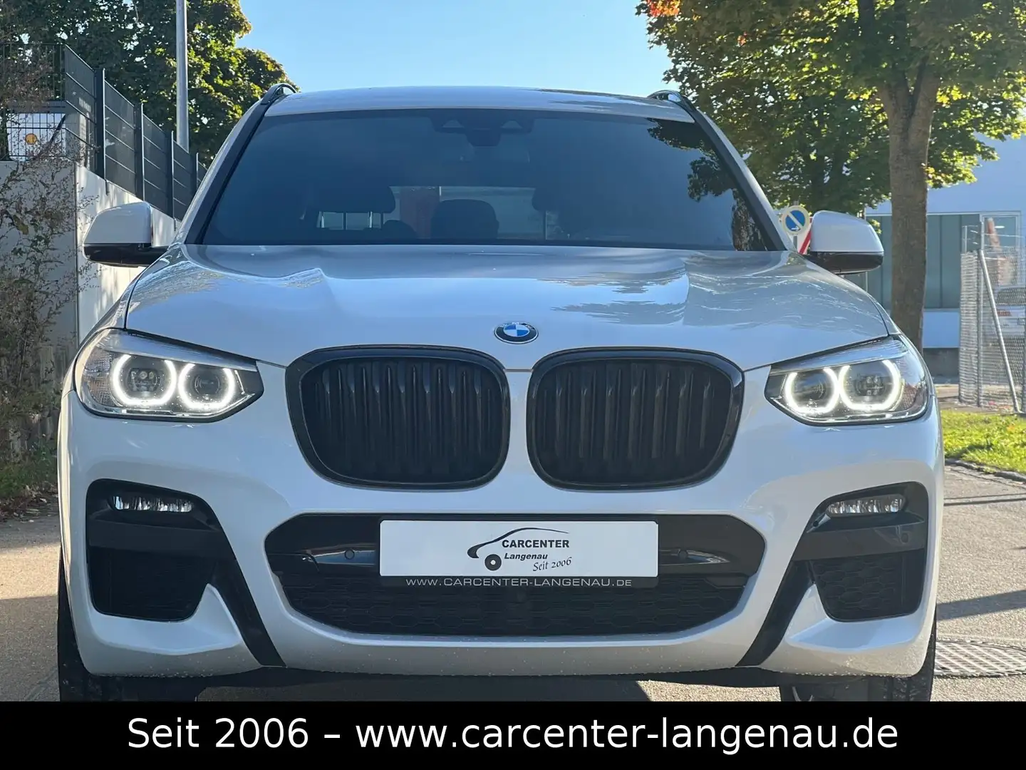 BMW X3 xDrive 20 d M Sport Weiß - 2