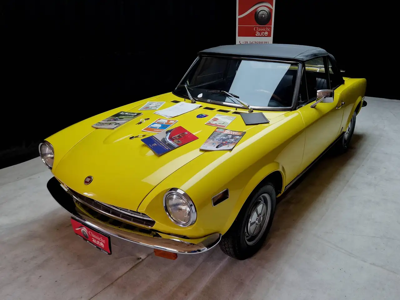 Fiat 124 Spider 1.8cc certif. ASI con C.R.S, foto 4