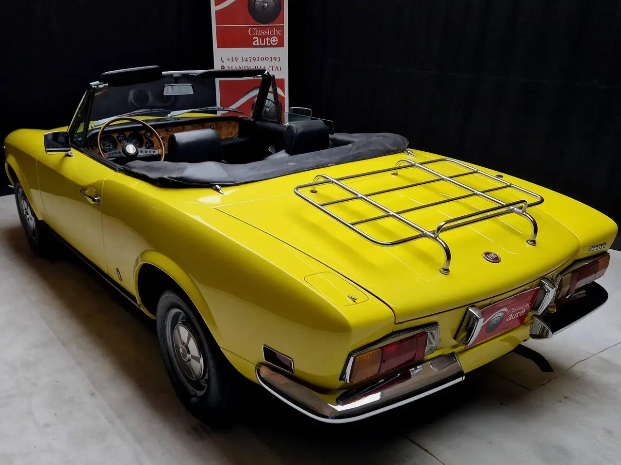Fiat 124 Spider 1.8cc certif. ASI con C.R.S, foto 9