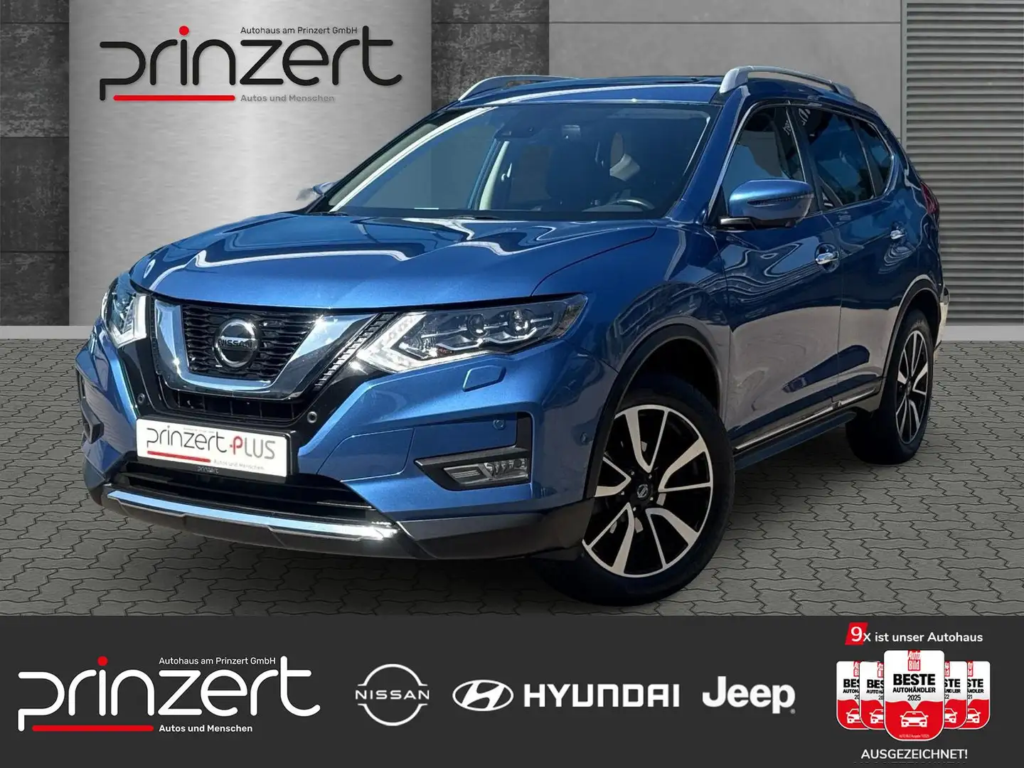 Nissan X-Trail 1.3 DIG-T DCT "Tekna" Navi*PGD*BOSE*LM19" Bleu - 1