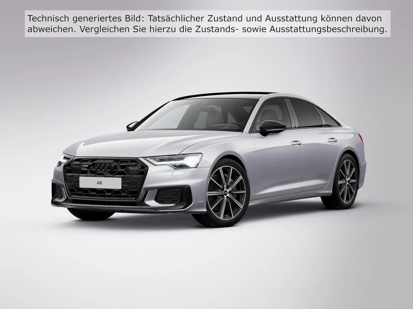 Audi A6 S line 55 TFSI qu.S tr. STDHZG 360°K HUD PANO Silber - 2