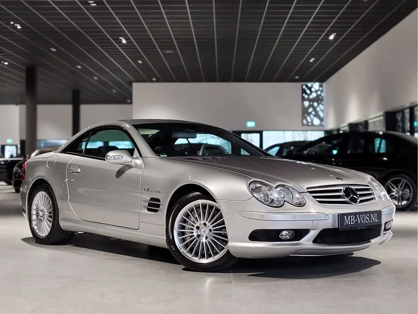 Mercedes-Benz SL 55 AMG Kompressor ABC|Distronic|Keyless|Bose|Massage|Voll Gri - 2