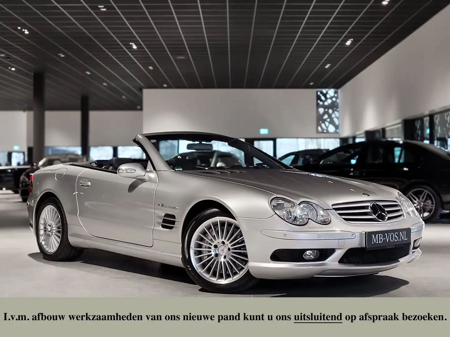 Mercedes-Benz SL 55 AMG Kompressor ABC|Distronic|Keyless|Bose|Massage|Voll Gri - 1