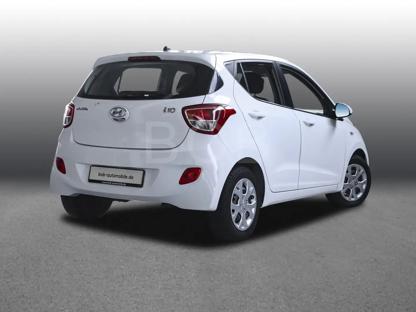 Hyundai i10 1.0 Trend Automatik KLIMA ALLWETTER SHZ LHZ Blanc - 2