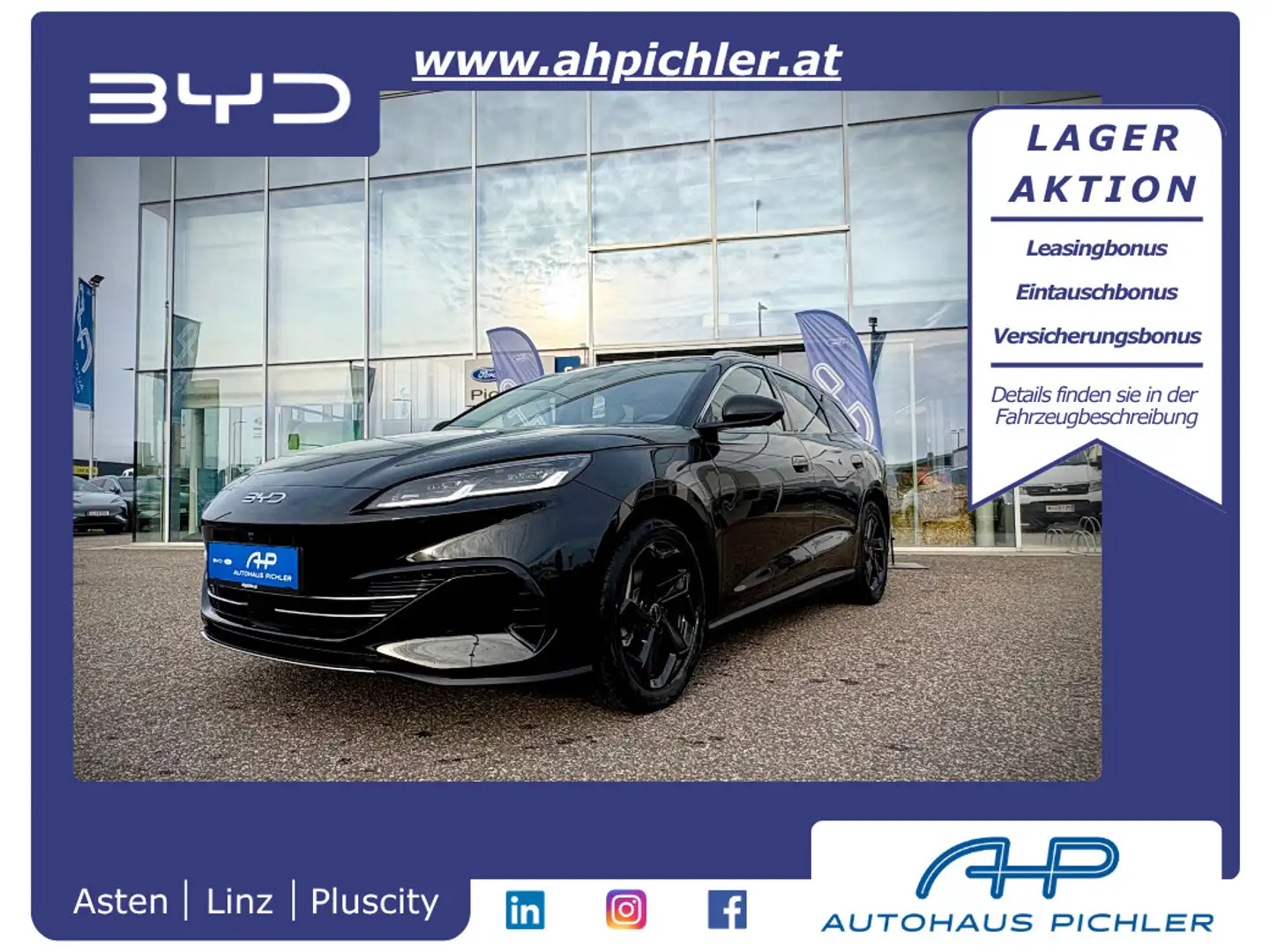 BYD Seal 6 DM-i Touring Comfort PHEV 19kWh 212PS LEASING A... Blau - 1