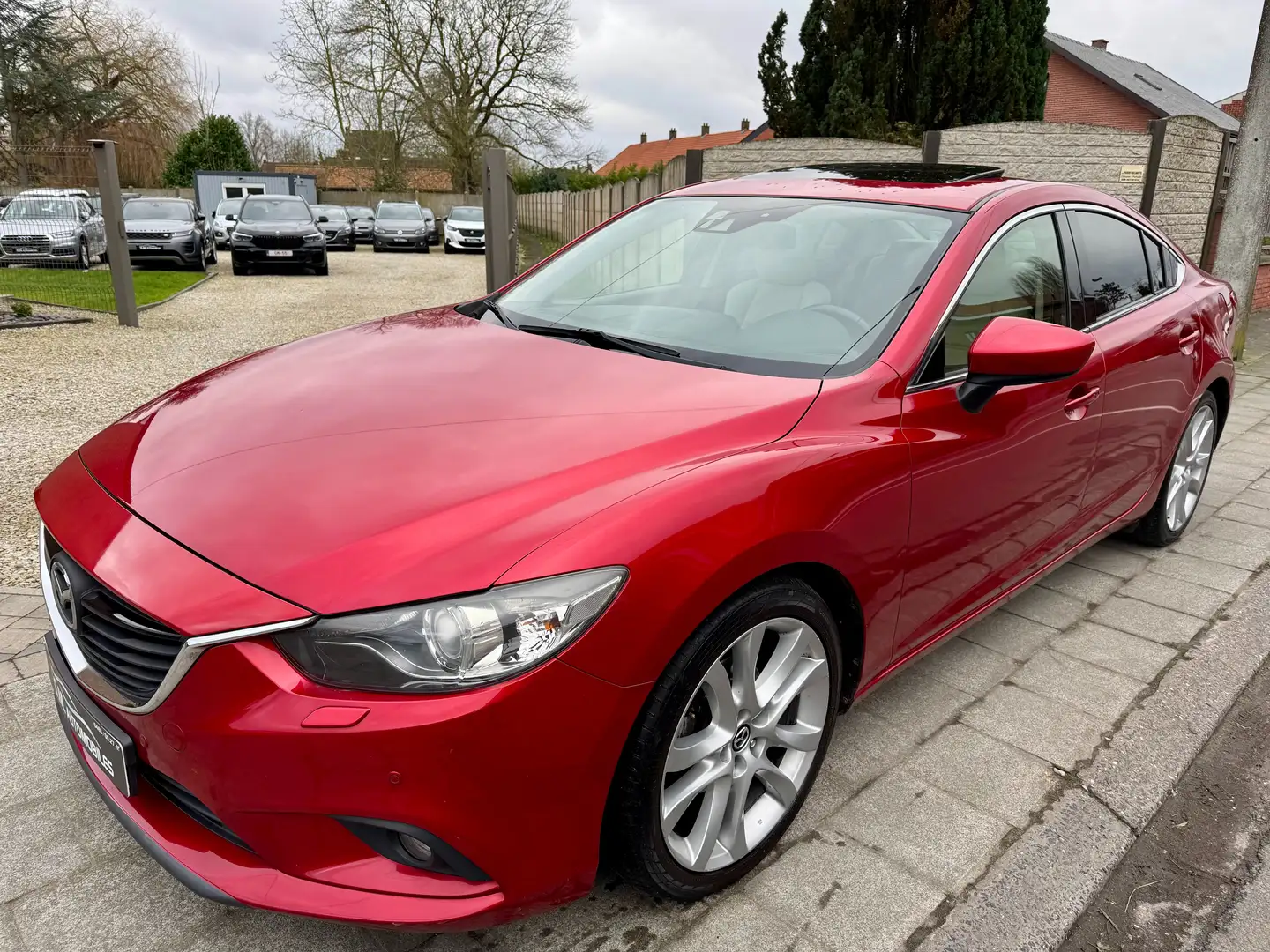 Mazda 6 2.2 D Executive!PROBLEME MOTEUR!EXPORT OU MARCHAND Rouge - 1