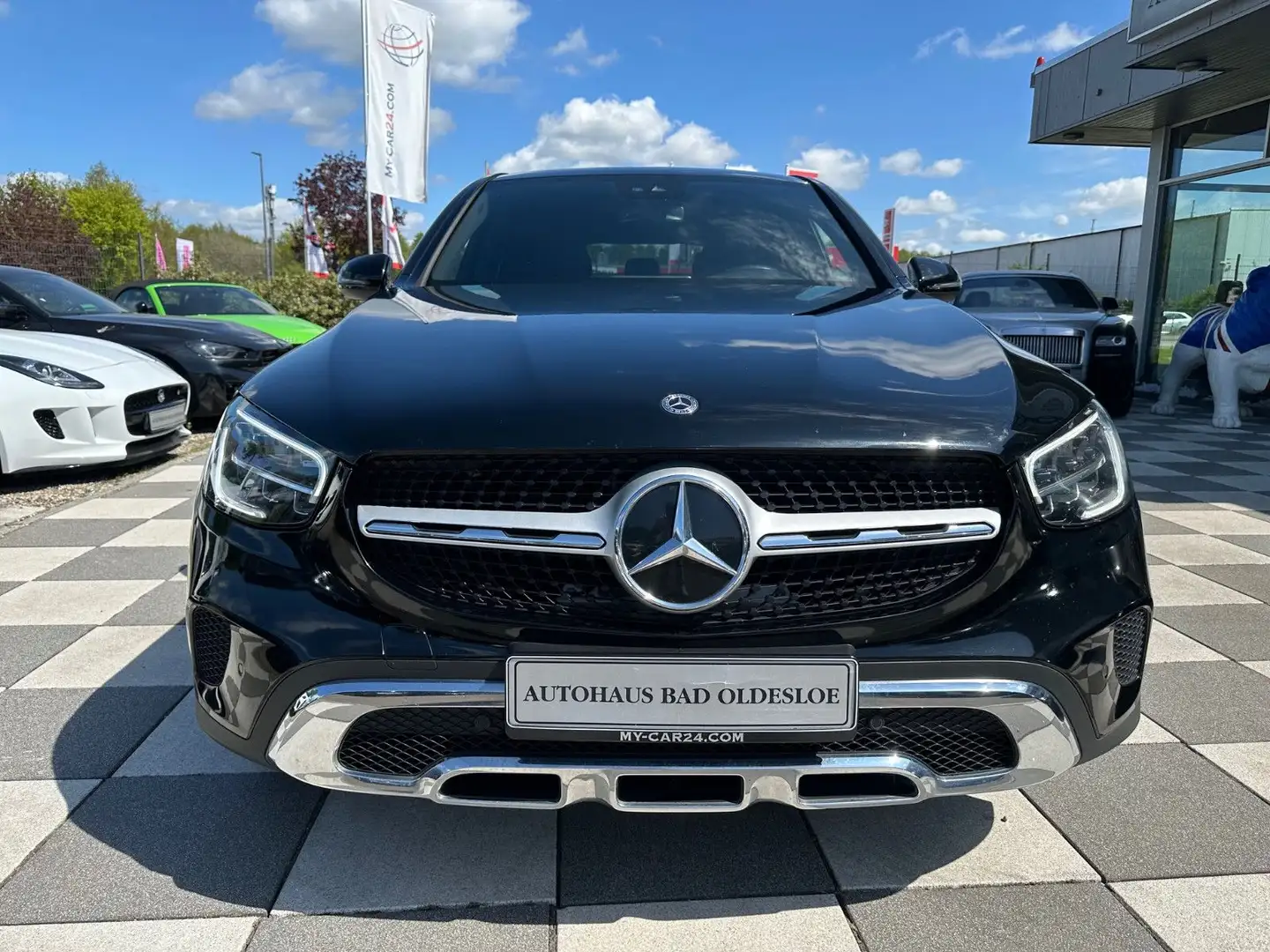Mercedes-Benz GLC 300 d 4Matic Coupe+Business Paket Schwarz - 2