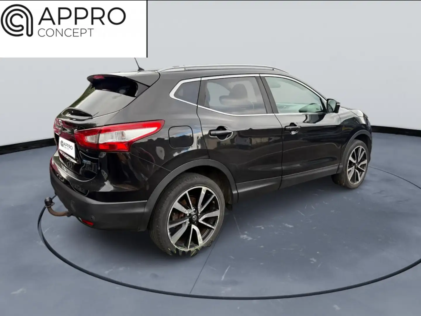 Nissan Qashqai Qashqai 1.6 dCi FAP - 130 II Tekna Schwarz - 2