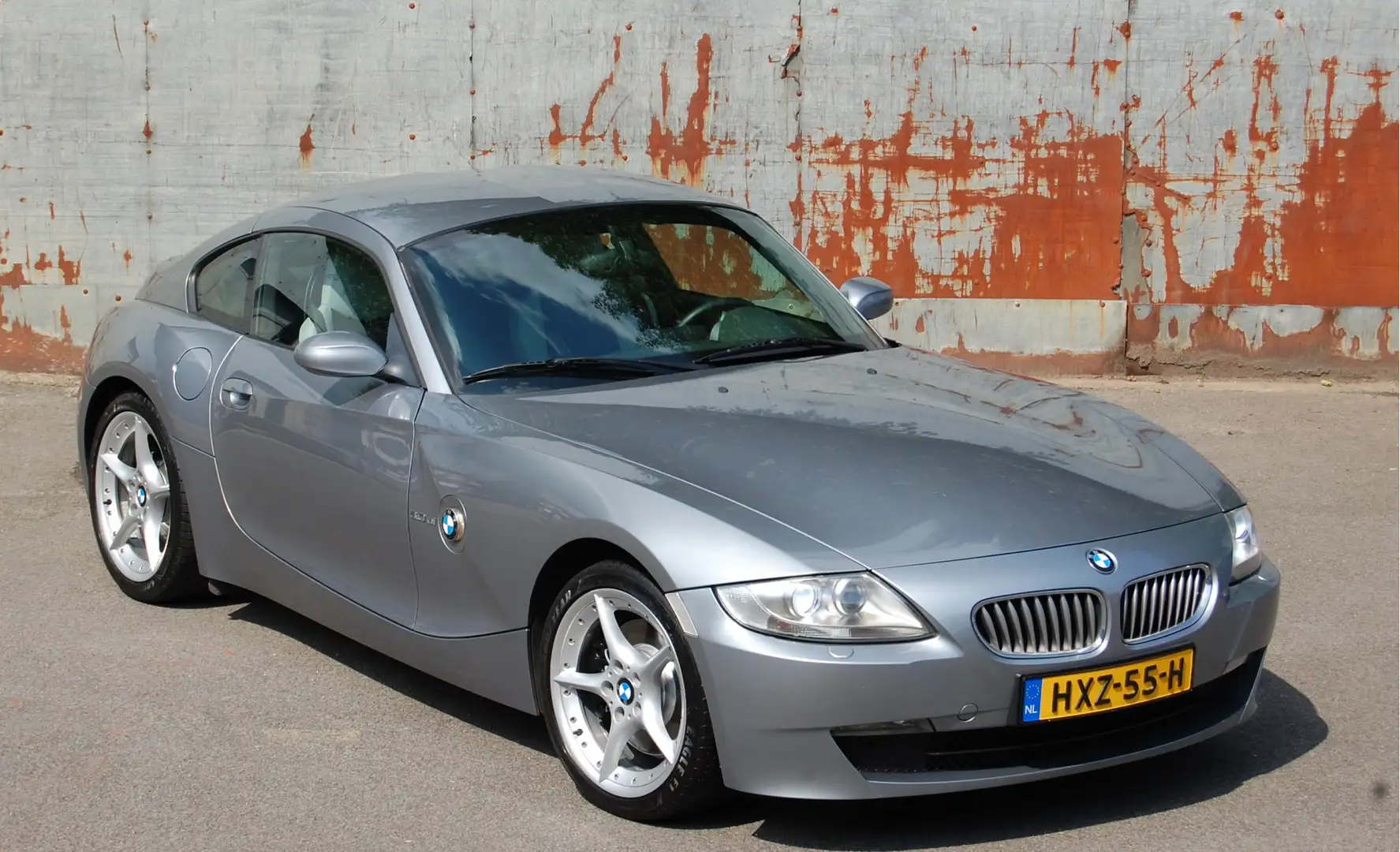 BMW Z4 Coupé 3.0si Exe / Handbak / Sportstoelen / 161DKM! Grijs - 2