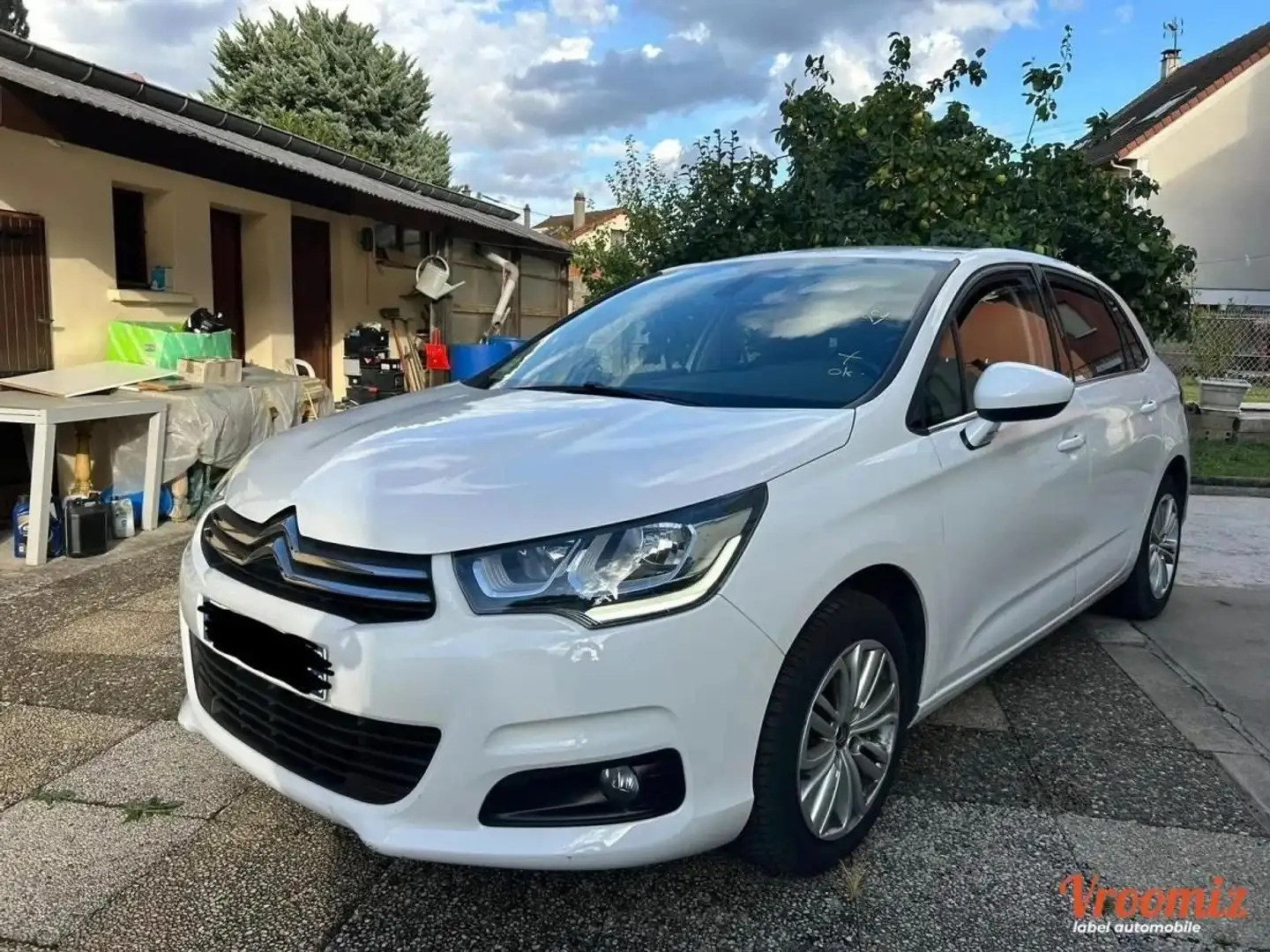 Citroen C4 Blanc - 1