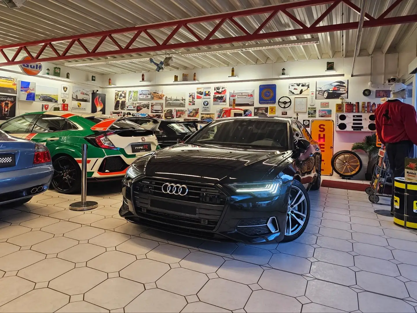 Audi A6 50 TDI quattro sport S-Line Schwarz - 2