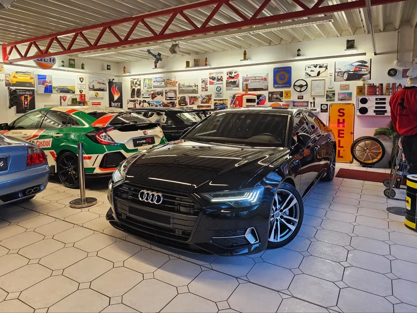Audi A6 50 TDI quattro sport S-Line Schwarz - 1