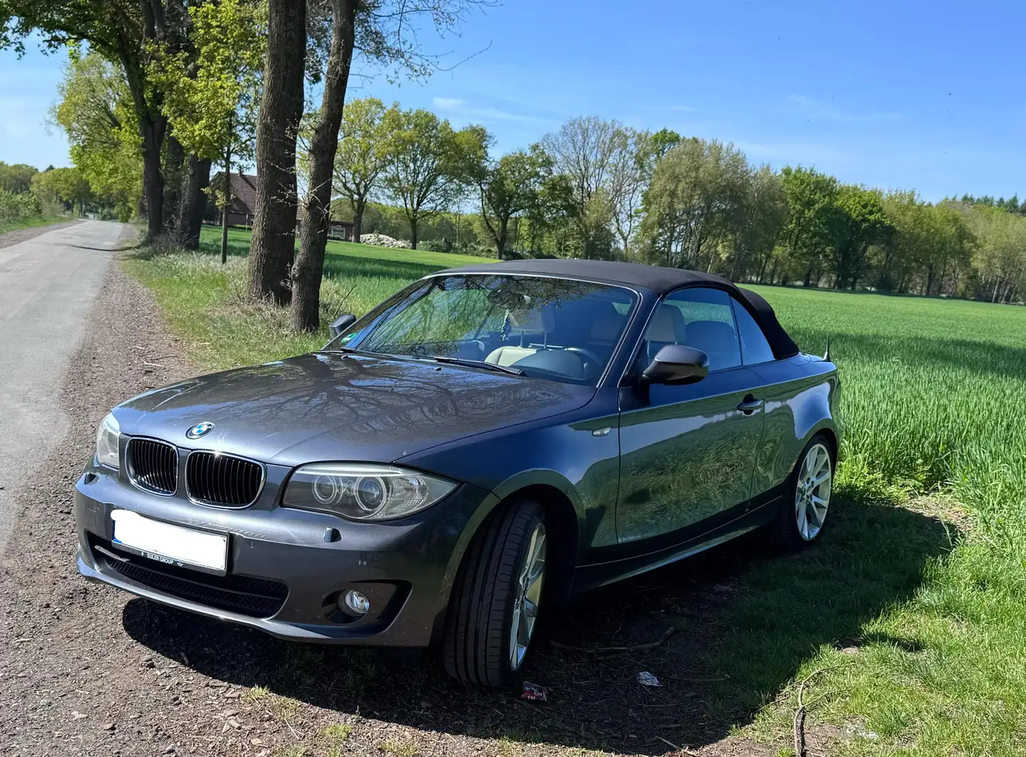 BMW 120 120d Cabrio Limited Edition Lifestyle mit M Sportp Gri - 1