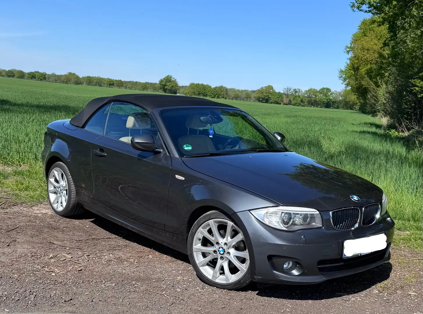 BMW 120 120d Cabrio Limited Edition Lifestyle mit M Sportp Gri - 2