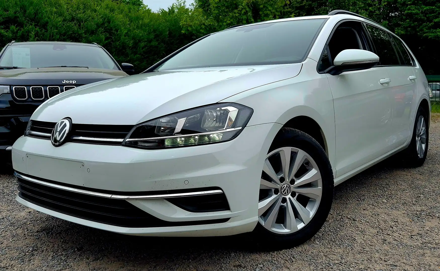 Volkswagen Golf Variant SW 1.6 CR TDi BMT Comfortline Blanc - 1