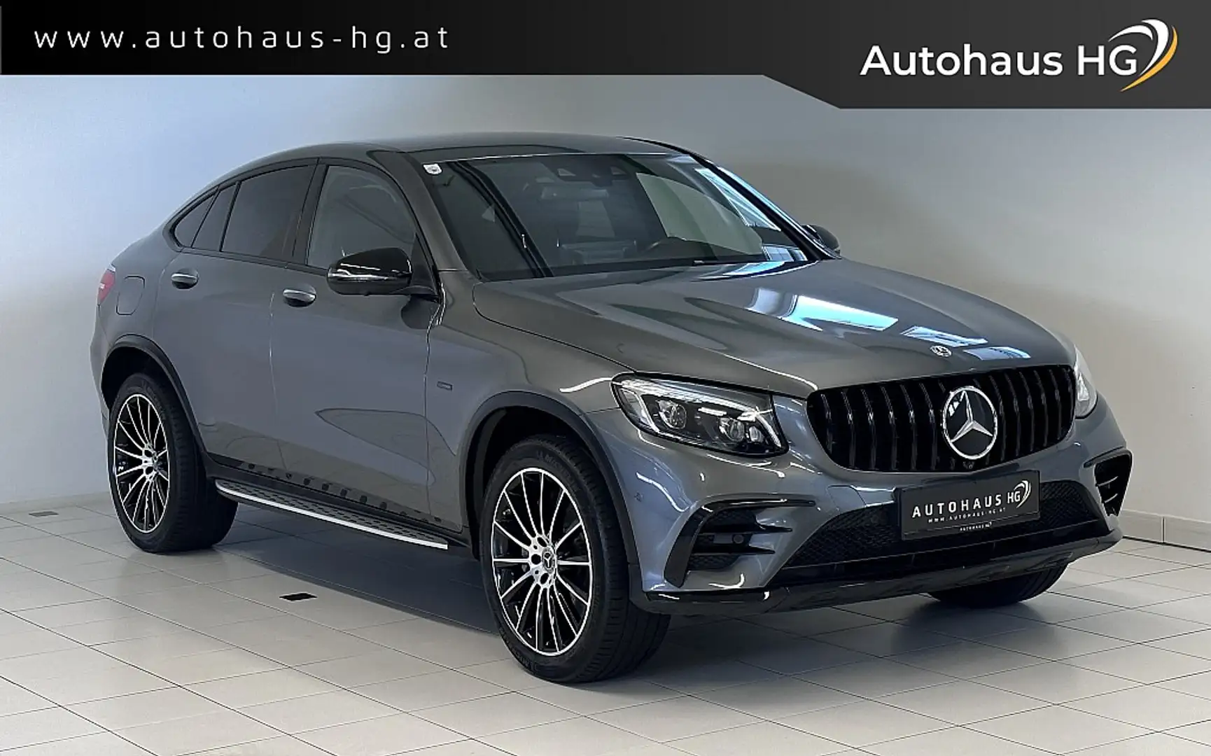 Mercedes-Benz GLC 350 e PHEV Coupé 4Matic AMG-Line*E-BATTERIE NEU!*BU... Grau - 1