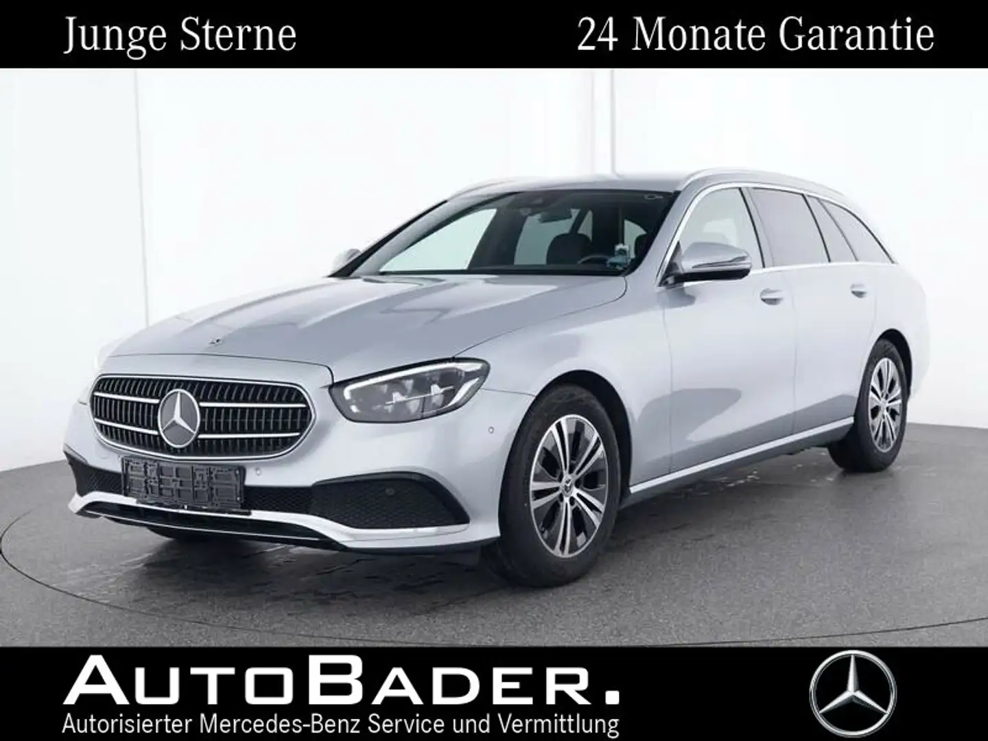 Mercedes-Benz E 200 E 200 d T Avantgarde MBUX AHK Park-Spgl-Pkt RFK Silber - 1