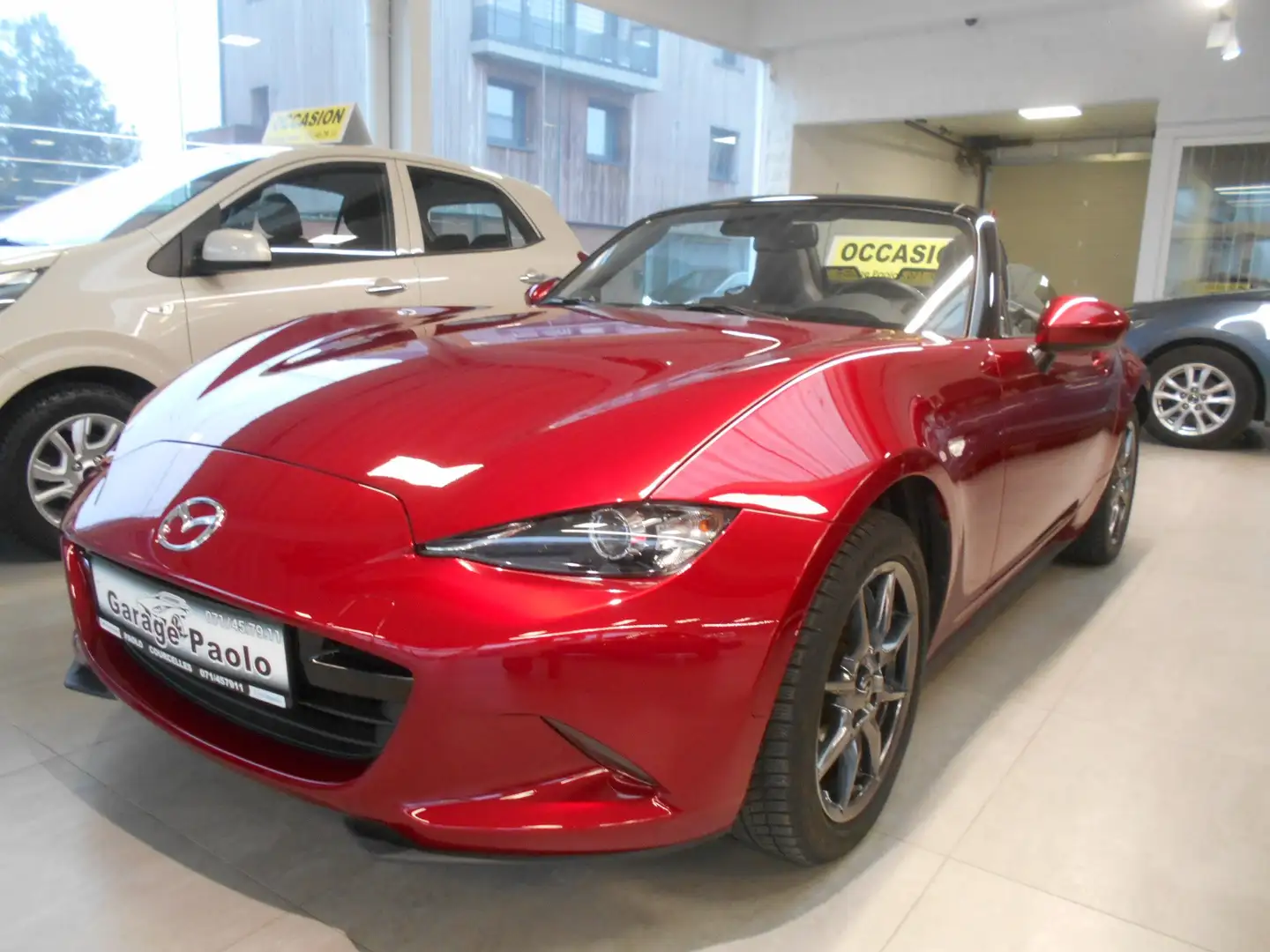 Mazda MX-5 1.5i Skyactiv-G Skycruise (EU6d-TEMP) Rouge - 2
