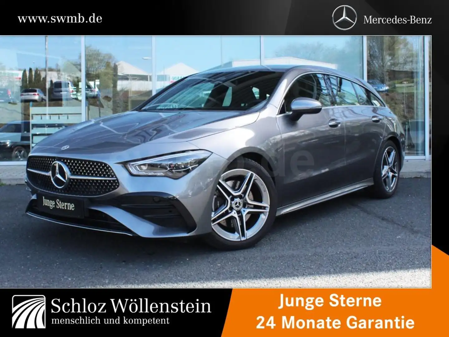 Mercedes-Benz CLA 200 SB AMG/MULTIBEAM/AHK/DISTRONIC/KeylessGO Grau - 1