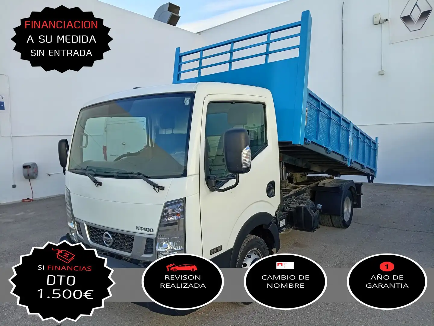 Nissan NT400 35.13/2 Bás C Volq Tr Herram Acero Media - 1