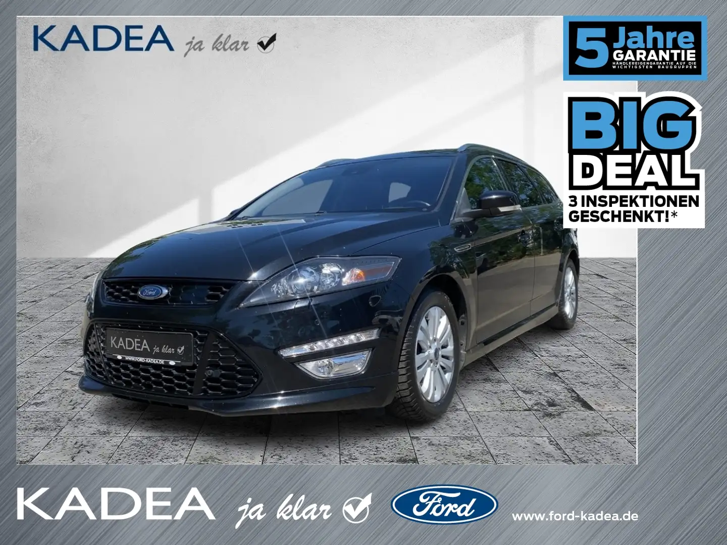Ford Mondeo 2.0 TDCi Titanium S Kamera|Schiebedach Чёрный - 1