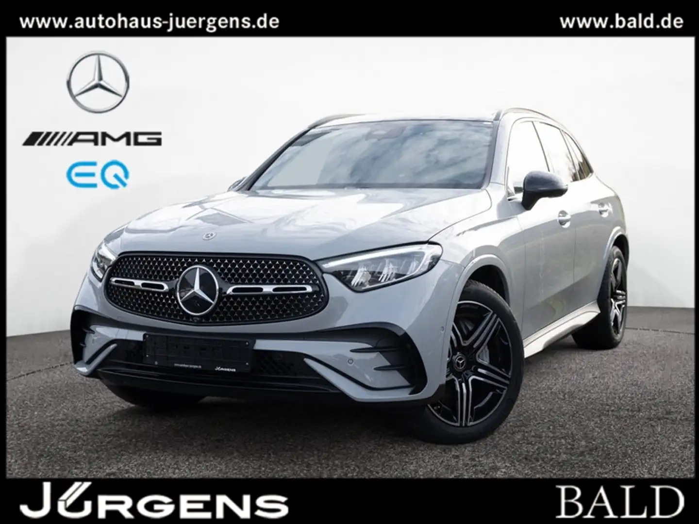 Mercedes-Benz GLC 300 d 4M AMG-Sport/Pano/AHK/Night/Distr/20' Grau - 1
