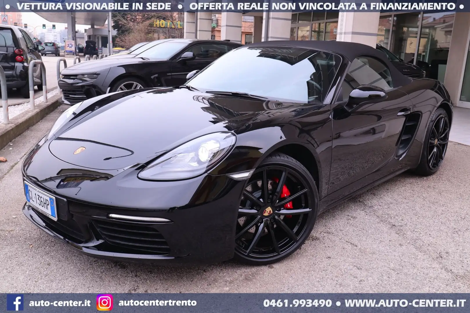 Porsche 718 Spyder 718 Boxster 2.0 MANUALE *111 PUNTI Schwarz - 2