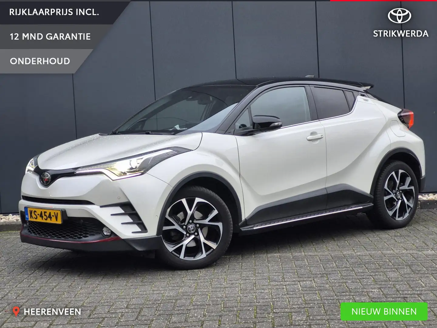 Toyota C-HR 1.2 Bi-Tone Plus Wit - 1