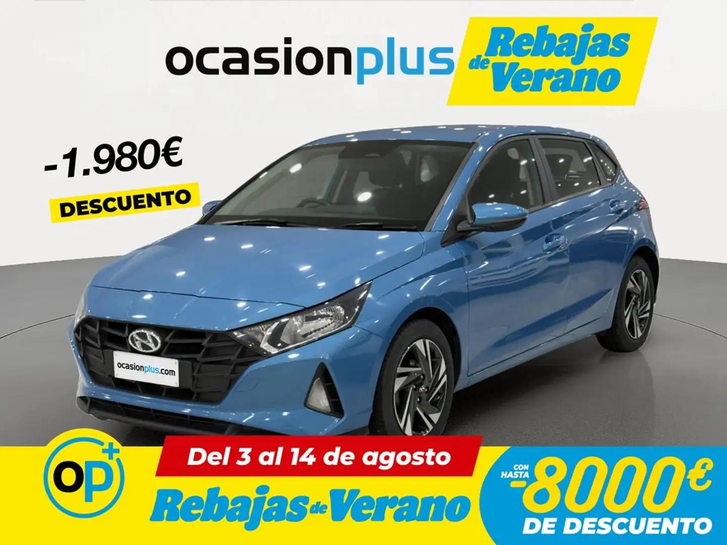 Hyundai i20 1.2 MPI Klass Azul - 1