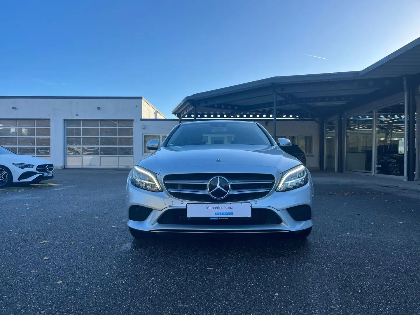Mercedes-Benz C 200 C 200 AVANTGARDE+SCHIEBEDACH+KAMERA+TOTWINKEL Navi Argent - 2