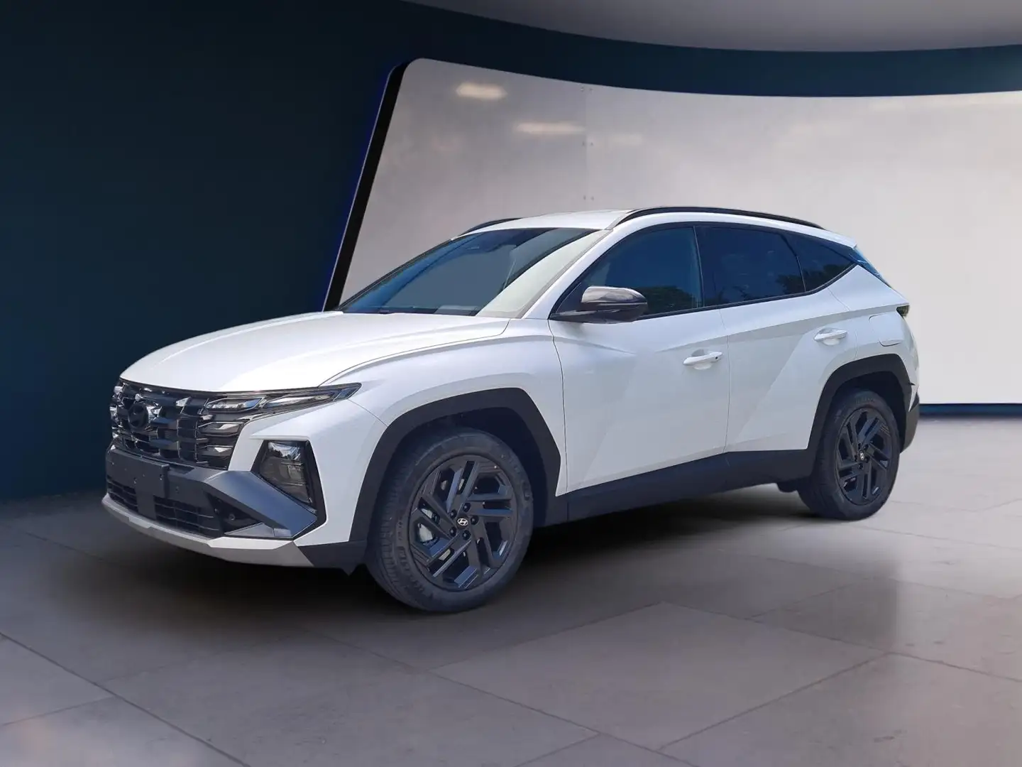 Hyundai TUCSON N Line 2WD BlackEdition AHK Navi Kamera ACC 110... Weiß - 1