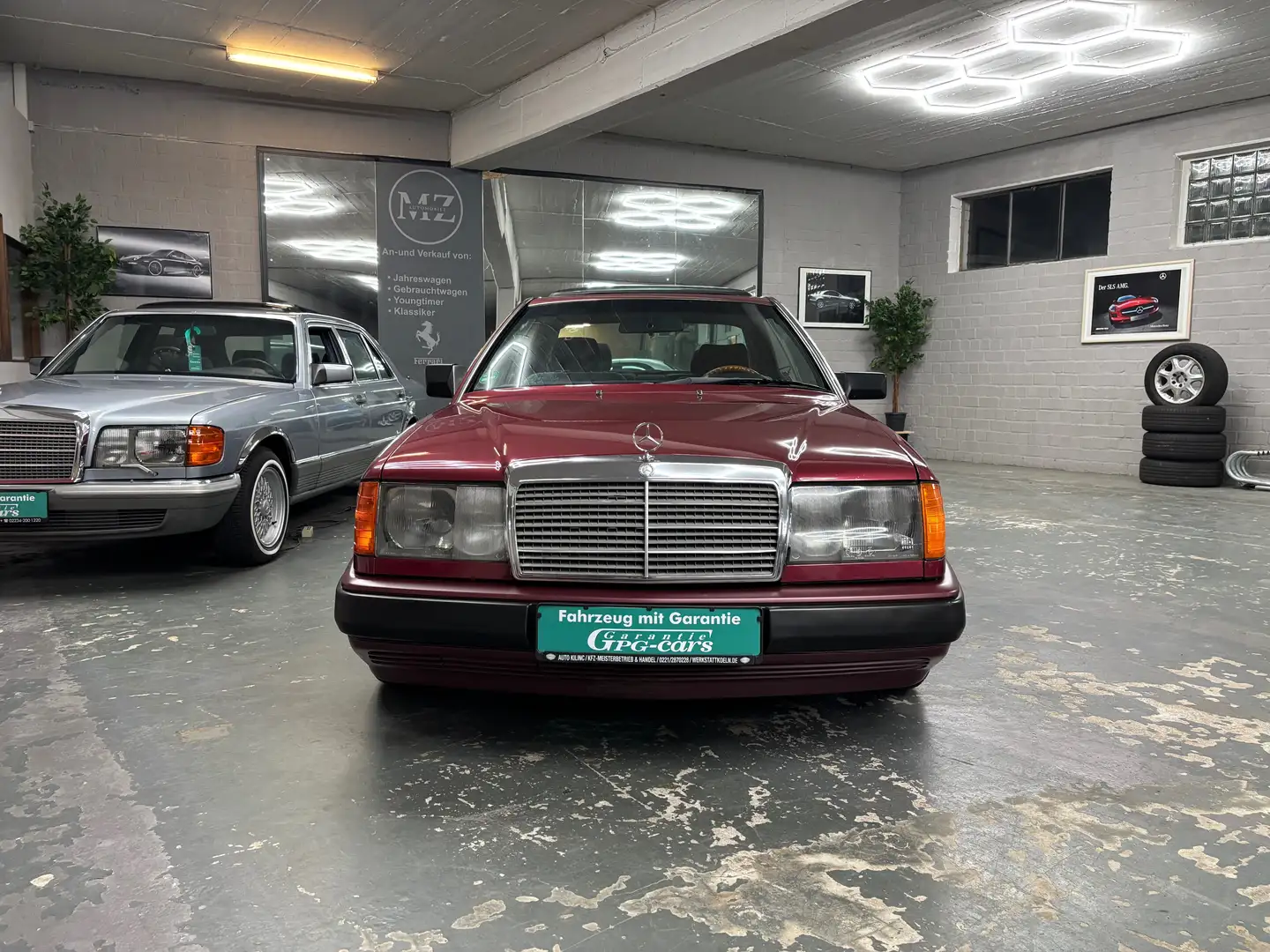 Mercedes-Benz Baureihe 124 CE 230, Automatik, Klima, Schiebedach Rot - 2