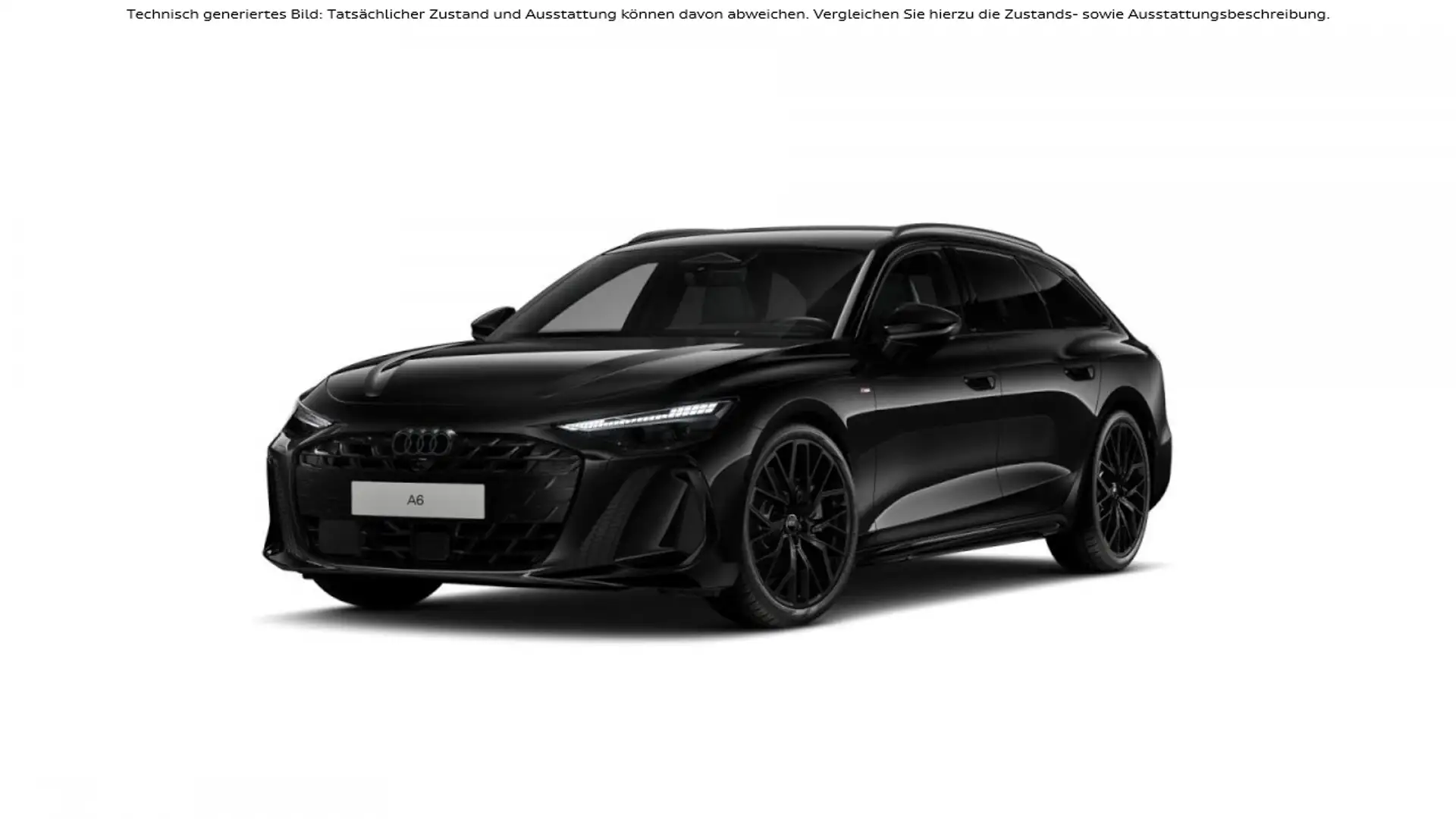 Audi A6 Avant TDI quattro S tronic edition one Intr. S lin Schwarz - 2