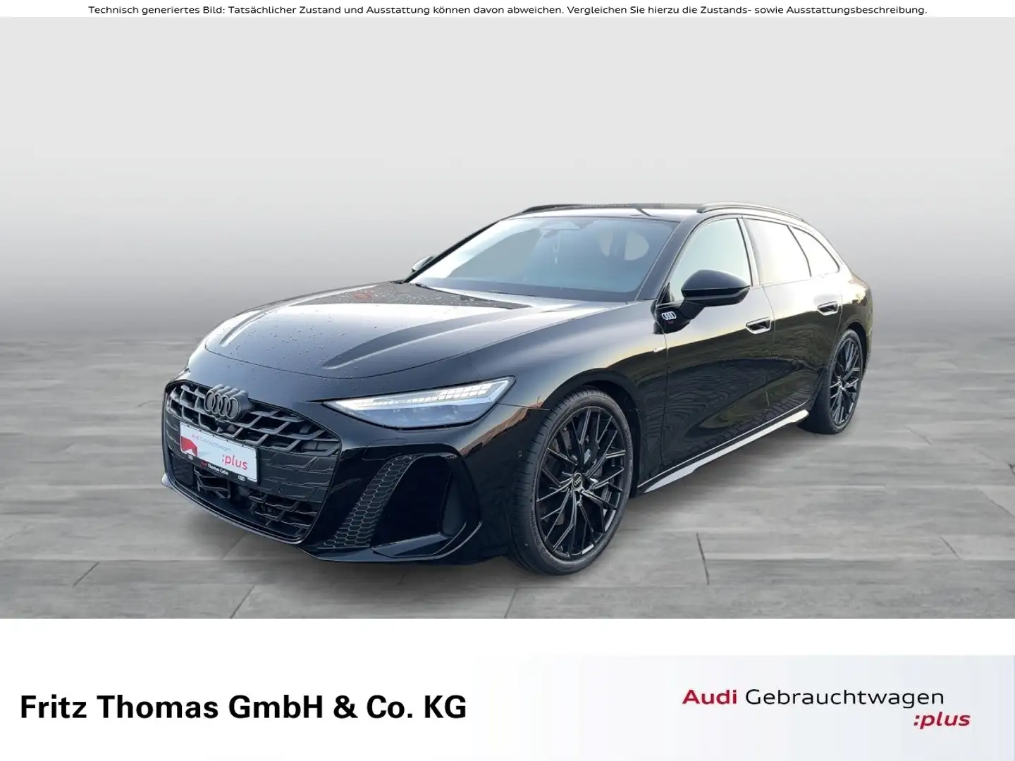 Audi A6 Avant TDI quattro S tronic edition one Intr. S lin Schwarz - 1