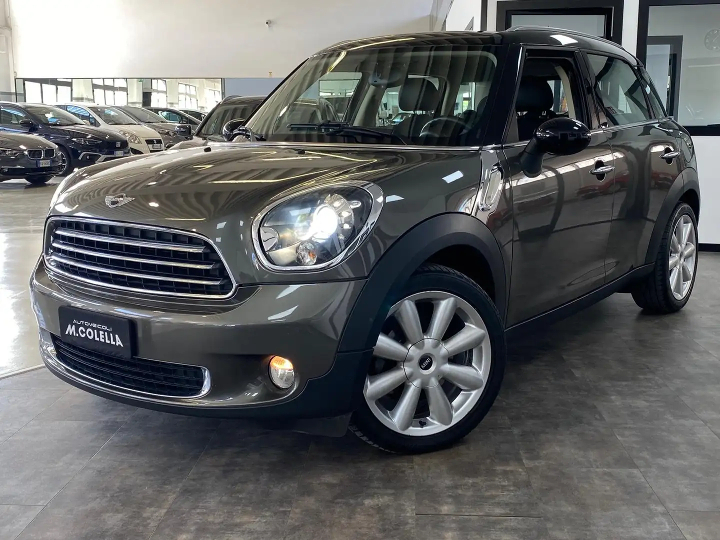MINI Cooper D Countryman 1.6D 110Cv Cooper Cruise/Xenon/Pelle/PDK Grigio - 1